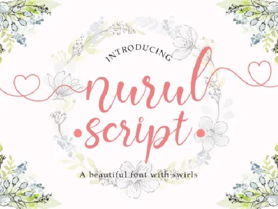 Nurul Script font