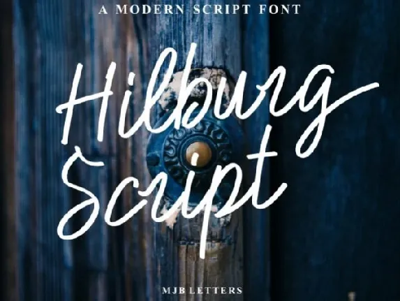 Hilburg Script font