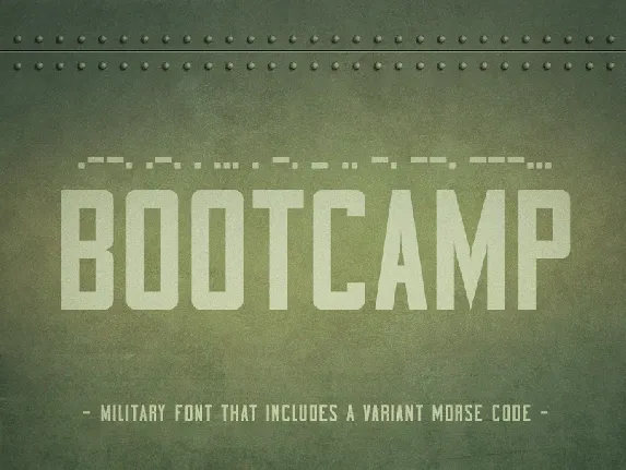 Bootcamp font