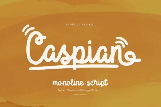 Caspian font