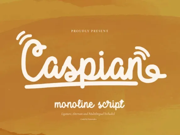 Caspian font