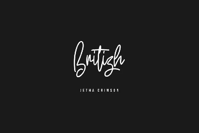 Jetha Crimson font