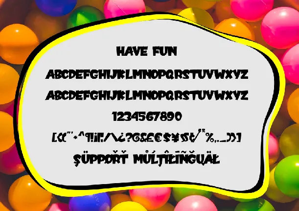 HaveFun font