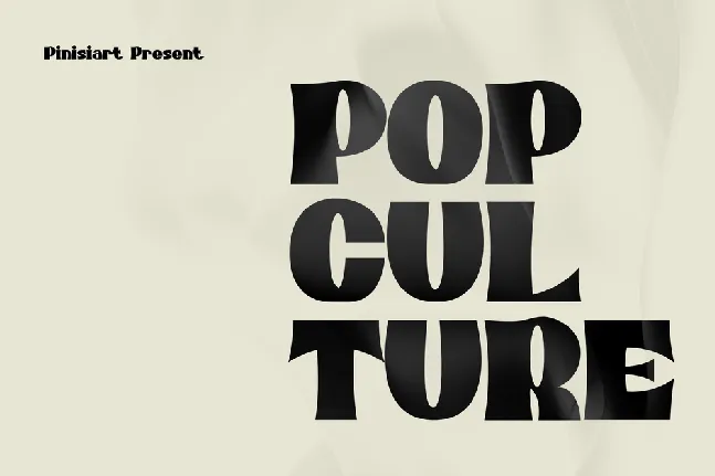 POP-CULTURE font