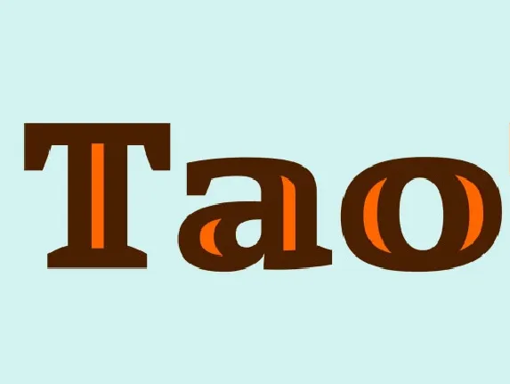 Tao Family font