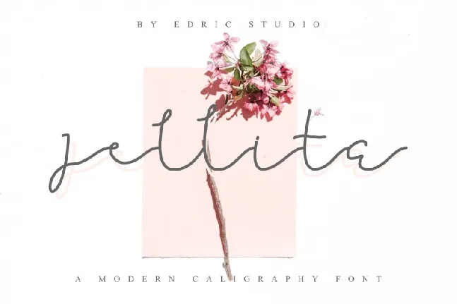 Jellita Handwritten font