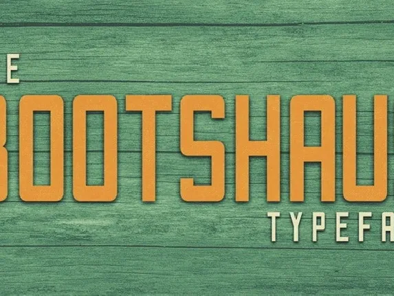 Bootshaus font