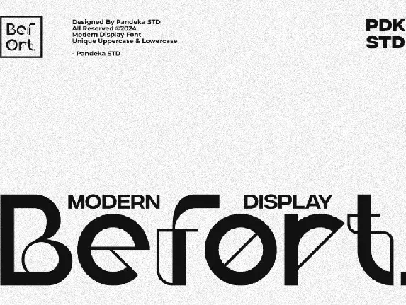 Befort DEMO font