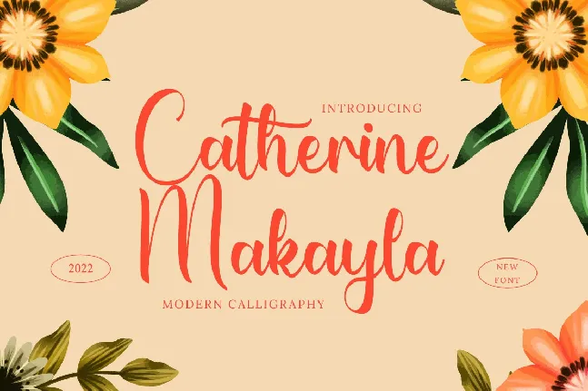 Catherine Makayla font