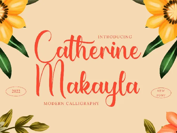 Catherine Makayla font