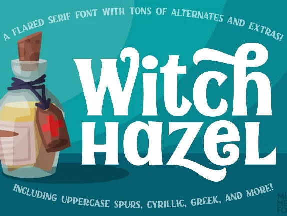 Witch Hazel font