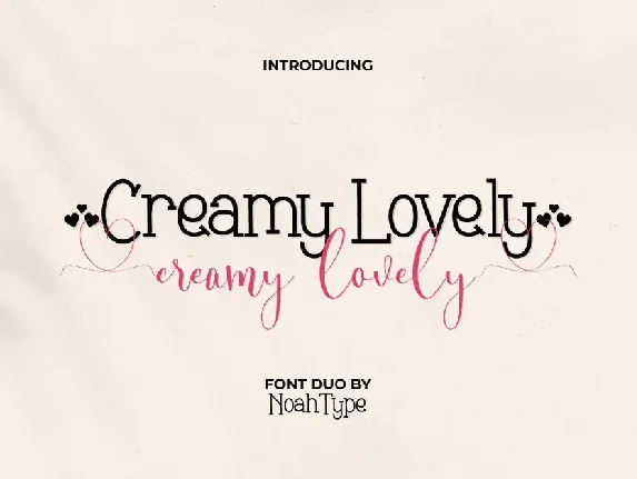 Creamy Lovely Demo font