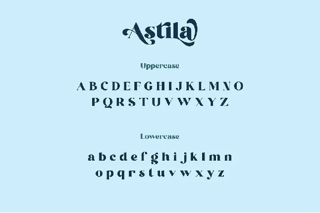 Astila font