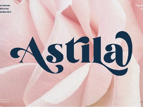 Astila font