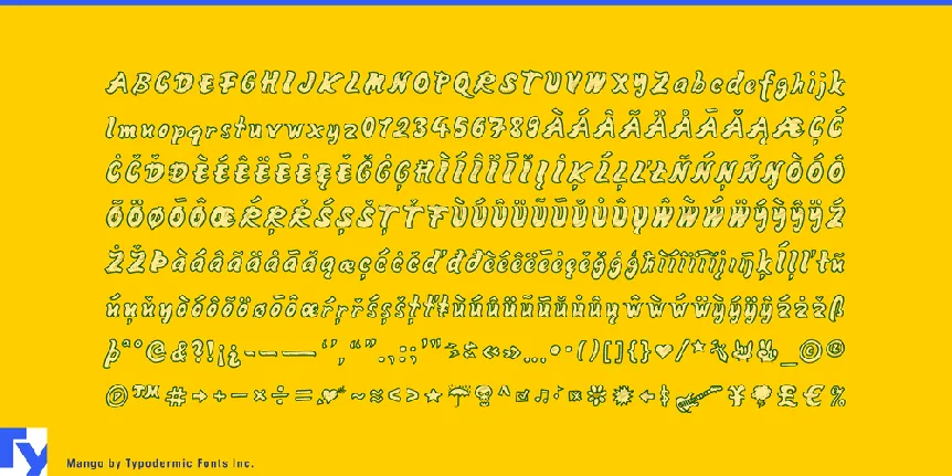 Mango font