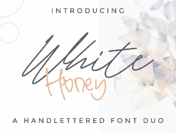 WhiteHoney Duo font