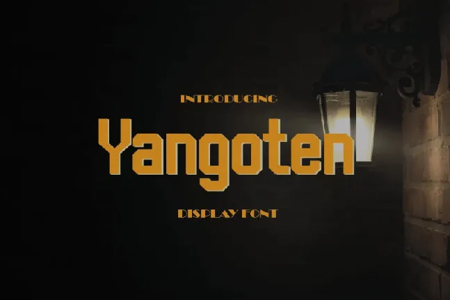 Yangoten font