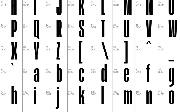 Scrosiet font