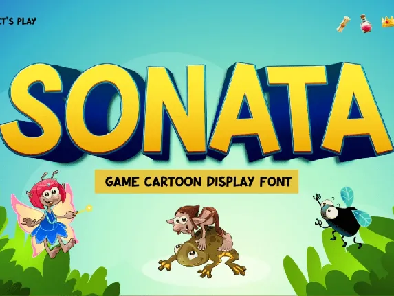 SONATA font