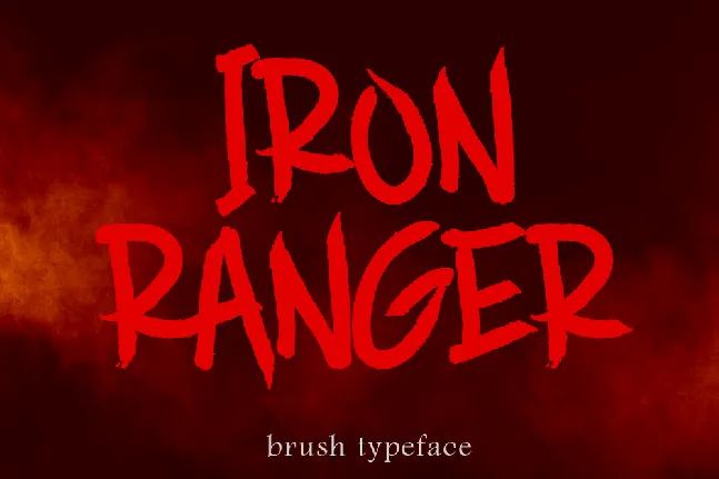 IRON RANGER font