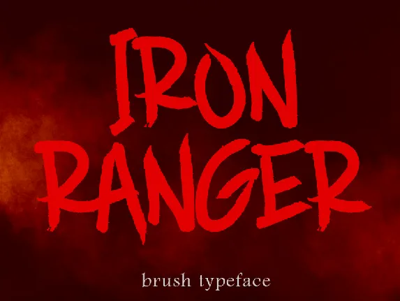 IRON RANGER font