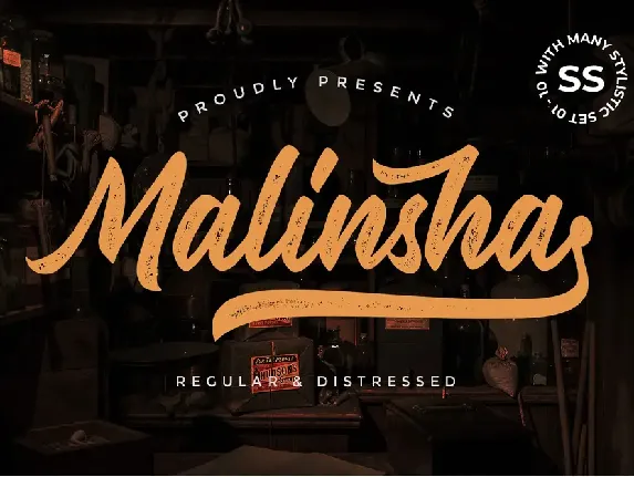 Malinsha font