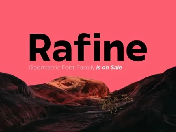 Rafine Family font