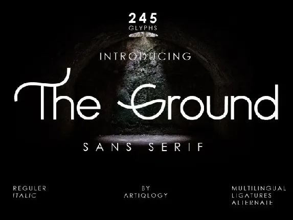 The Ground font