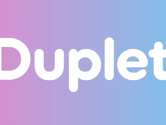 Duplet Rounded font