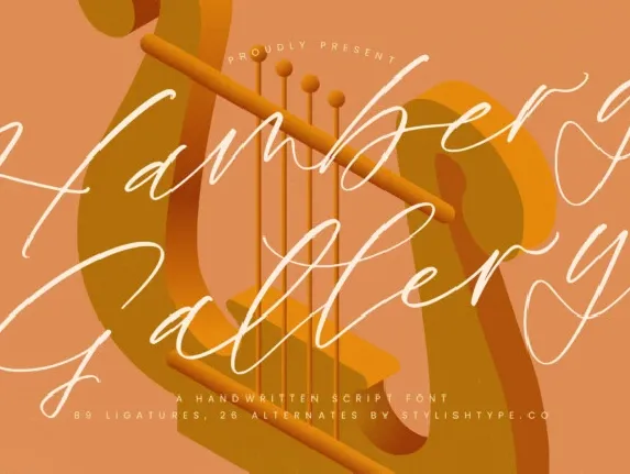 Hamberg Gallery font