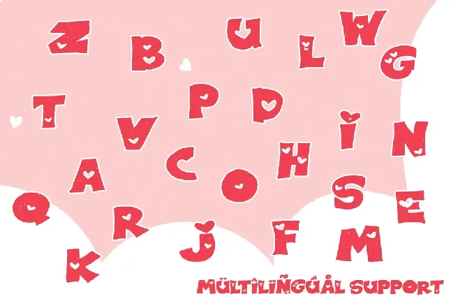 PUPPY LOVE BRUSH font