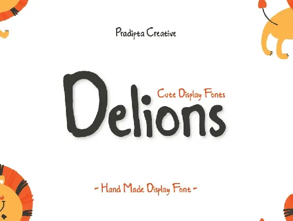 Delions font