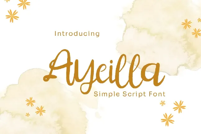 Ayeilla font