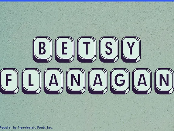 Betsy Flanagan font