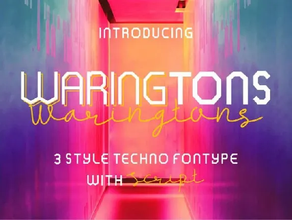 Waringtons Family font