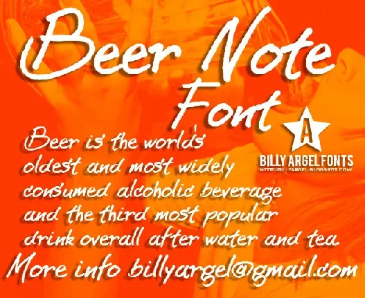 BEER NOTE font