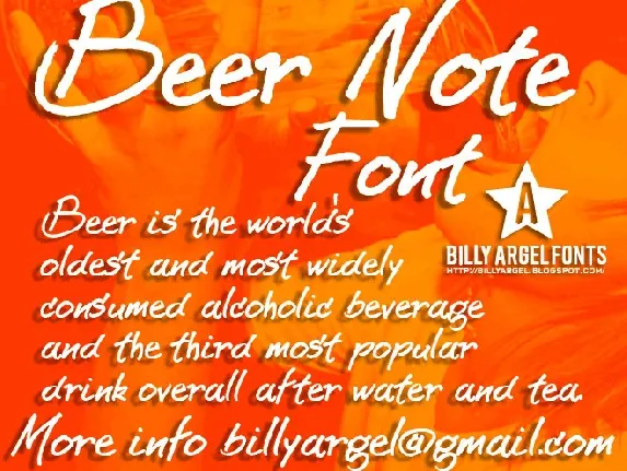 BEER NOTE font