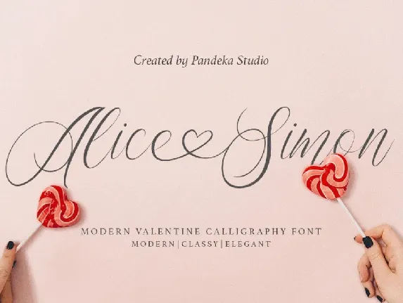 Alice Simon DEMO font