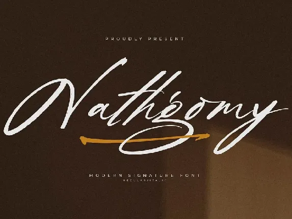 Nathgomy font