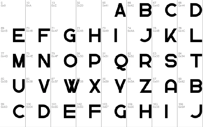 Greenth font