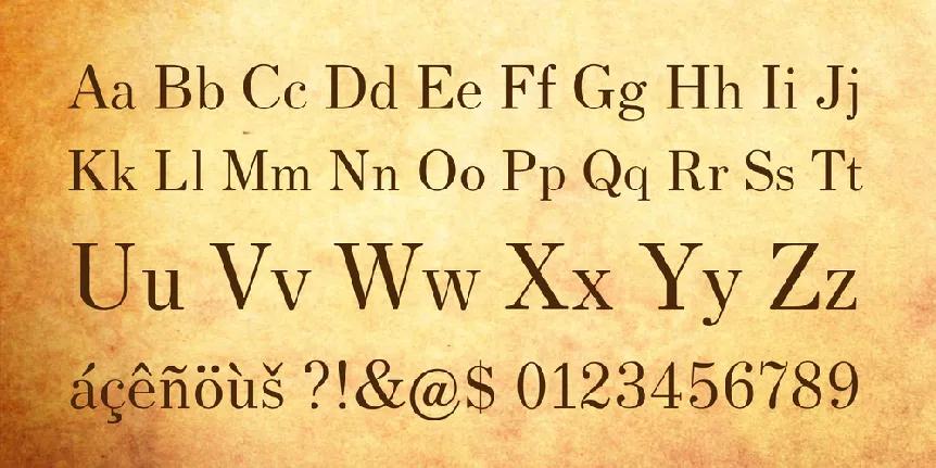 HK Venetian font