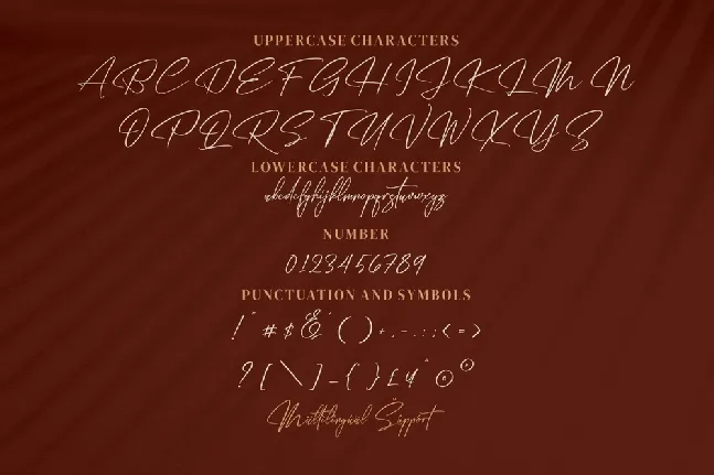 Amsthyline font