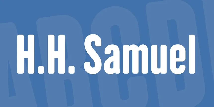 H.H. Samuel font