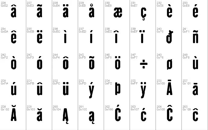 H.H. Samuel font