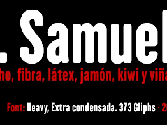 H.H. Samuel font