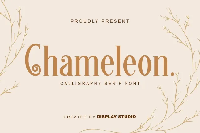 Chameleon font