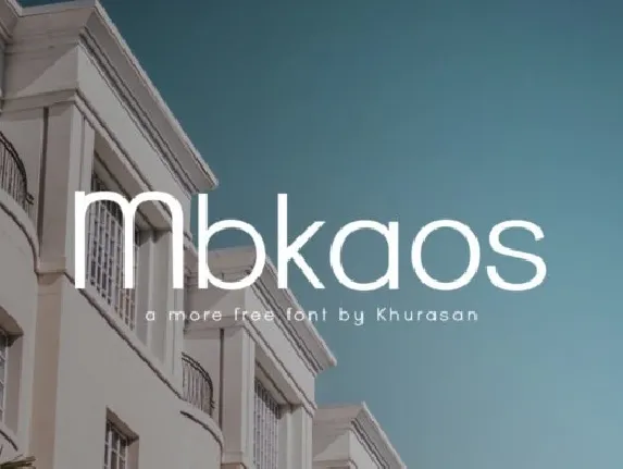 Mbkaos font