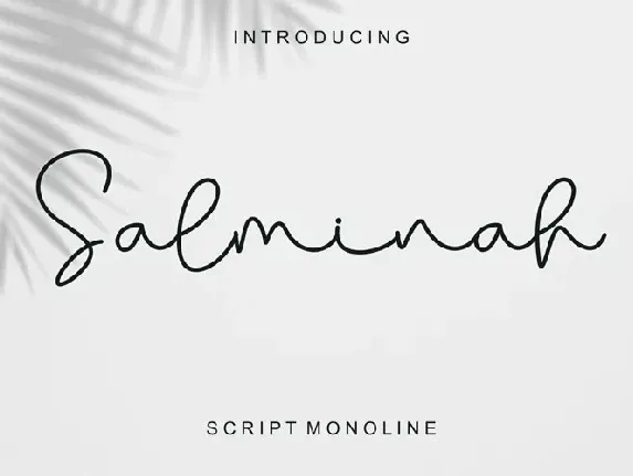 Salminah font