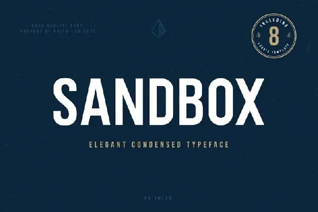 Sandbox Sans Serif font