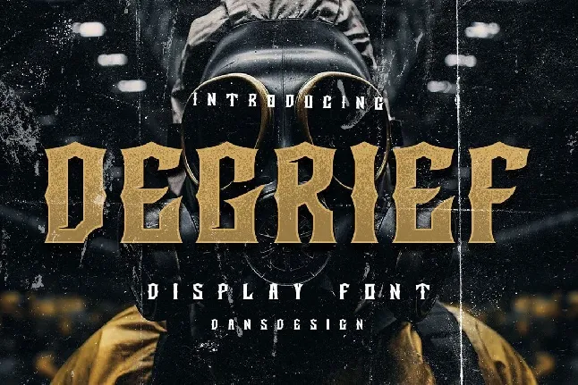 Degrief font